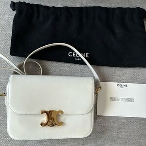 CLASSIQUE TRIOMPHE BAG IN SHINY CALFSKIN